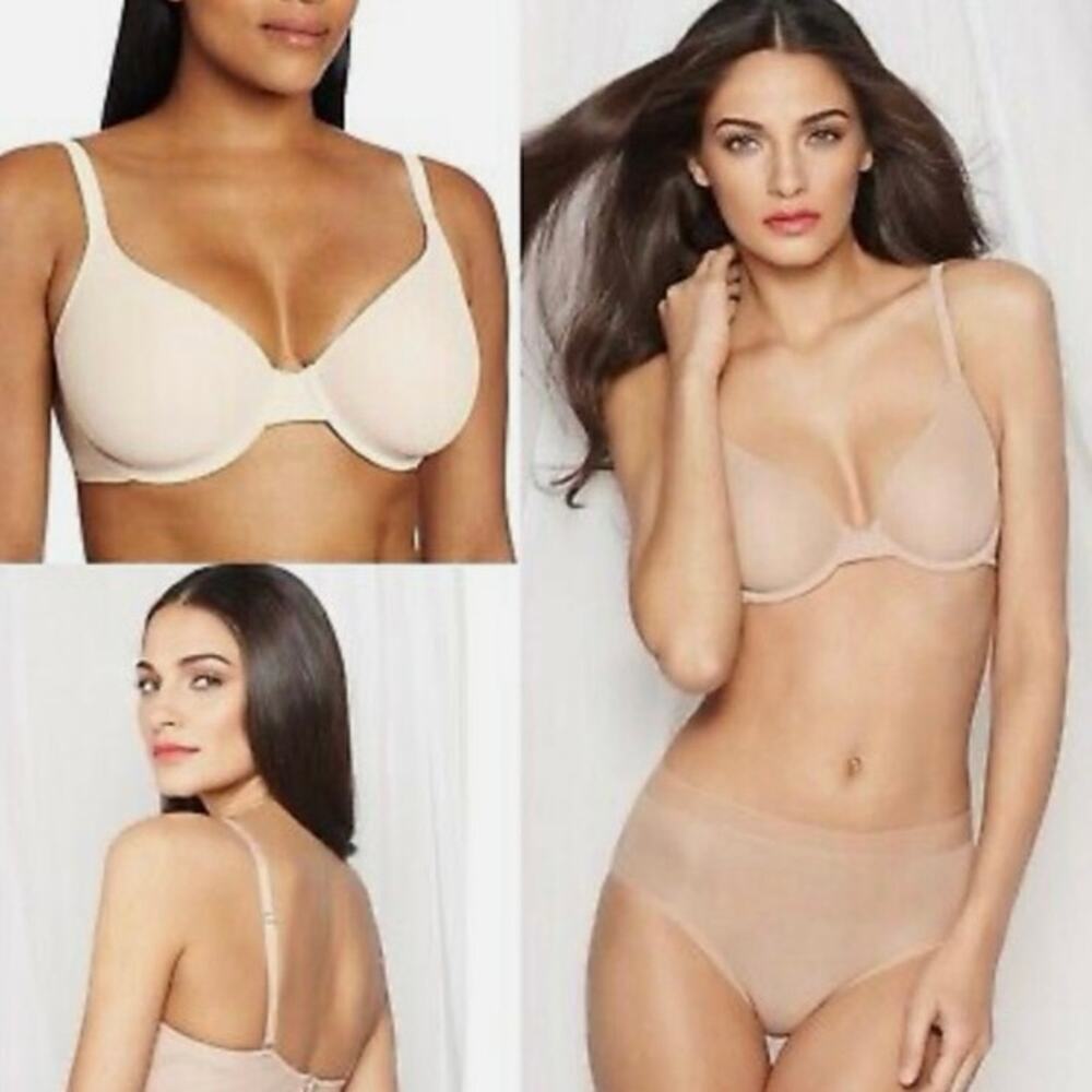 Wacoal 853251 Smooth Complexion Convertible Spacer Contour Bra sz 32C